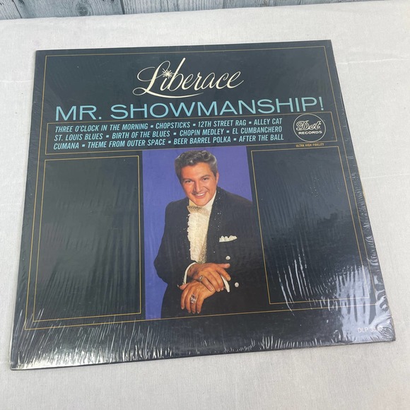 1963 Liberace Mr Showmanship Dot Records DLP 3547 Ultra Hi Fi Vinyl Record Album - Picture 1 of 2